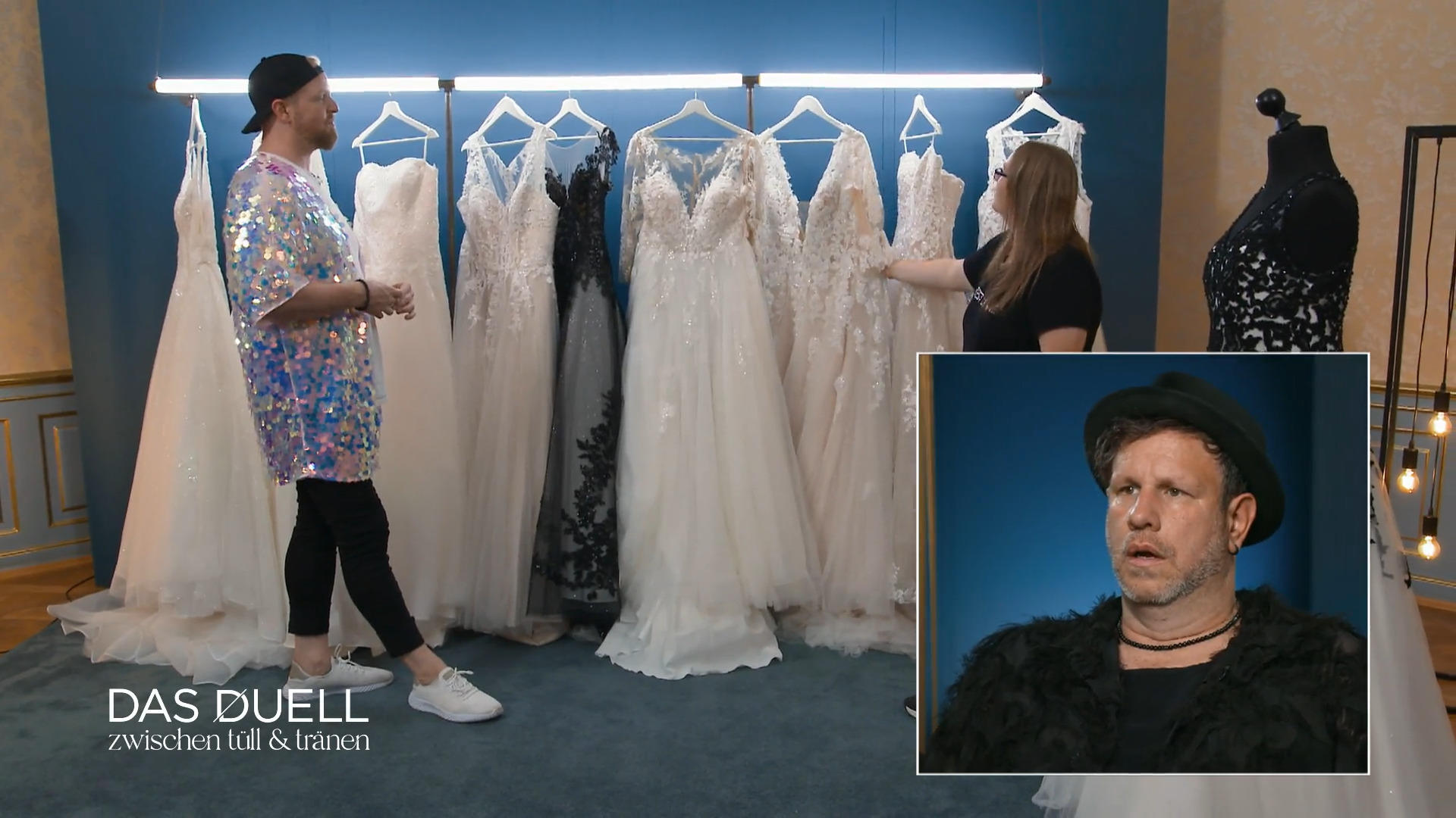 Hannes liefert Laura eine extra Glitzerportion