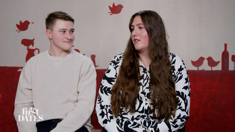 Geflirtet wurde bei Melina und Till nicht