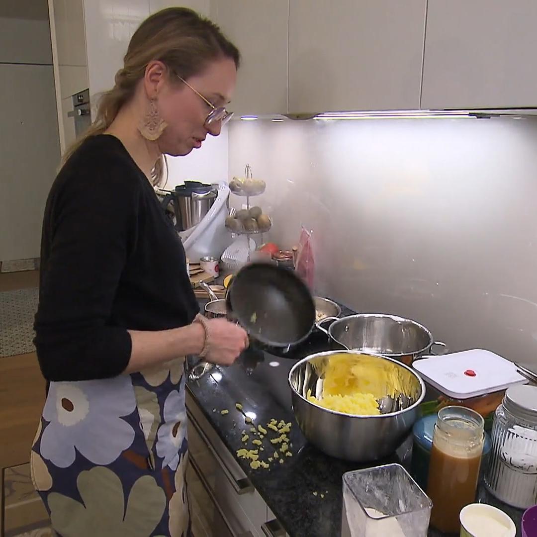 Da gehört der Stampf aber nicht hin