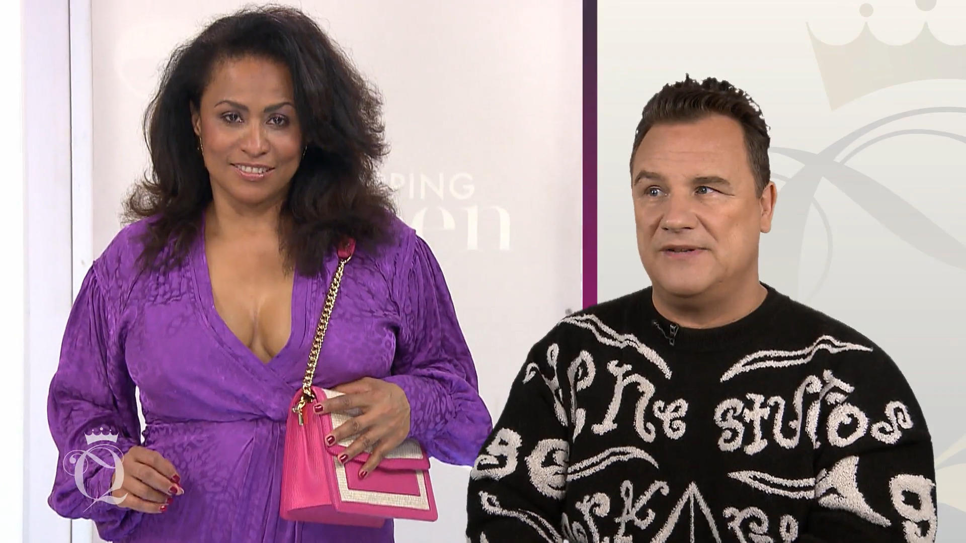 Fabiana rauscht mit dem Kleid am Motto vorbei