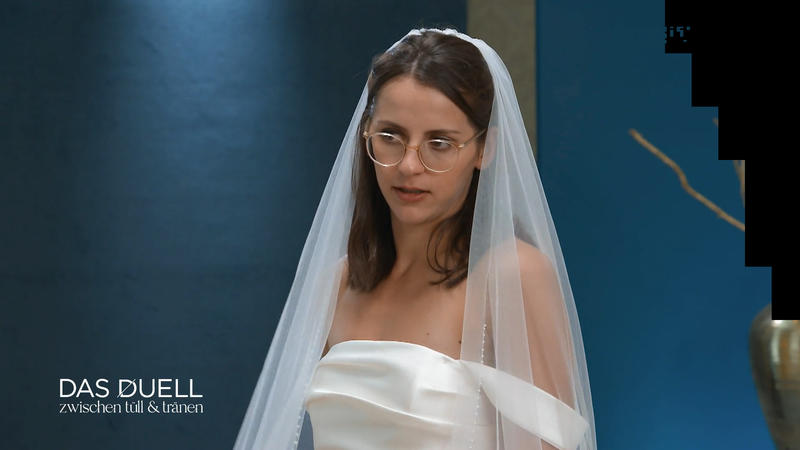 Die Braut hat ein klares Bauchgefühl