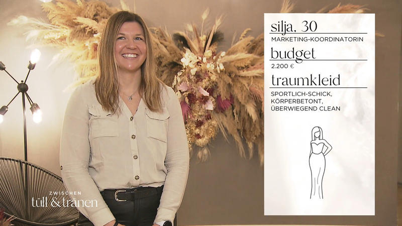 Die sportliche Silja möchte ein cleanes Kleid