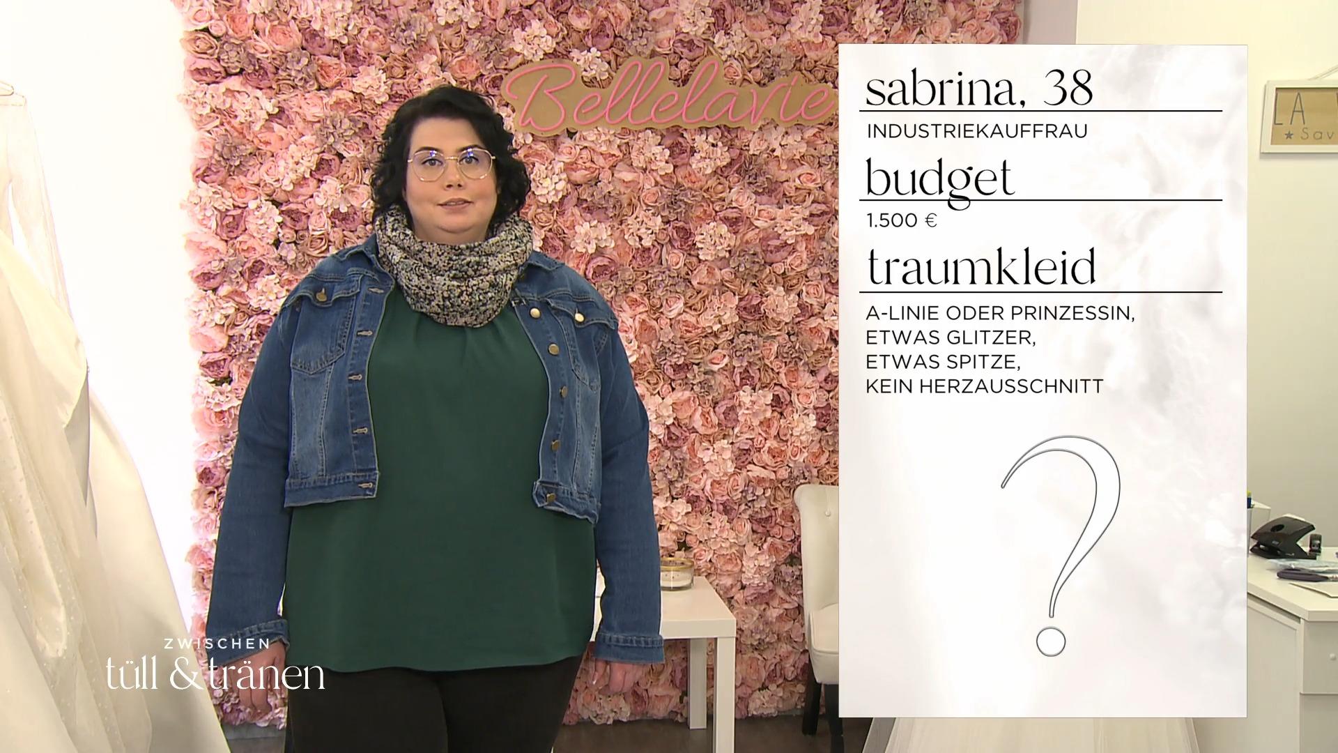 Sie hat hohe Erwartungen an ihr Hochzeitskleid