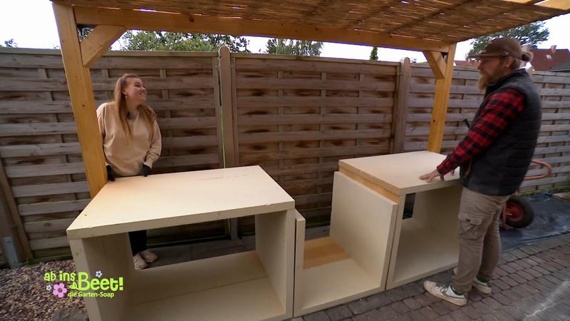 Outdoorküche mit Hindernissen
