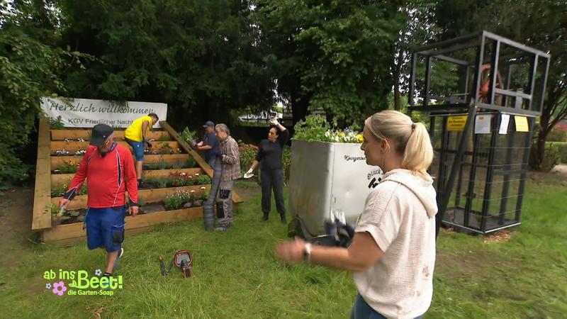 Der letzte Feinschliff für die Einweihung