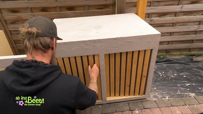 Jenny & Julians Outdoor-Küche wird zum Unikat