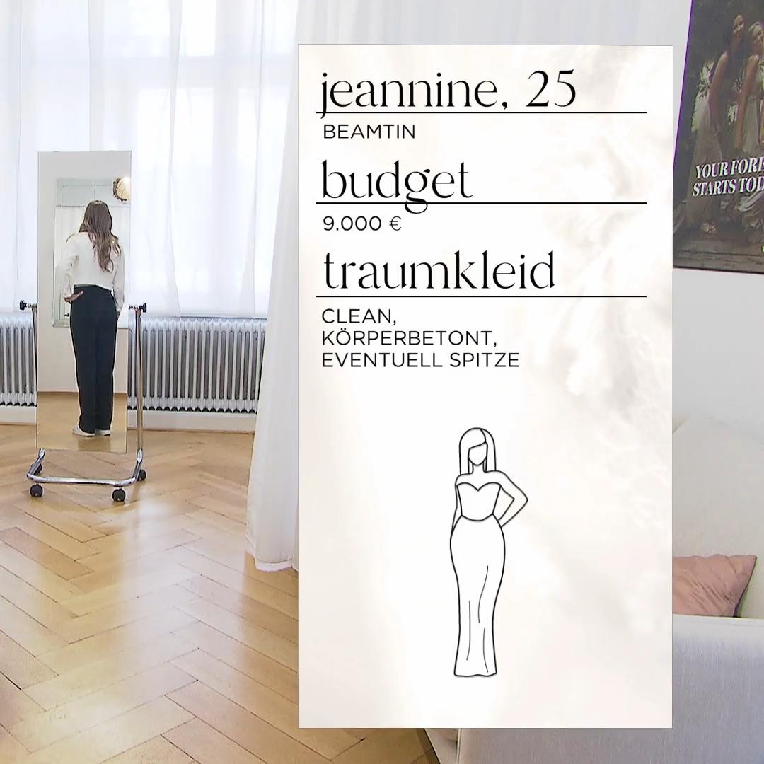 Jeannine gönnt sich ein Kleid der Extraklasse