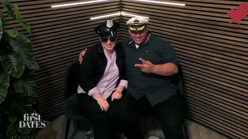 Thomas und Sabrina haben viel zu Lachen