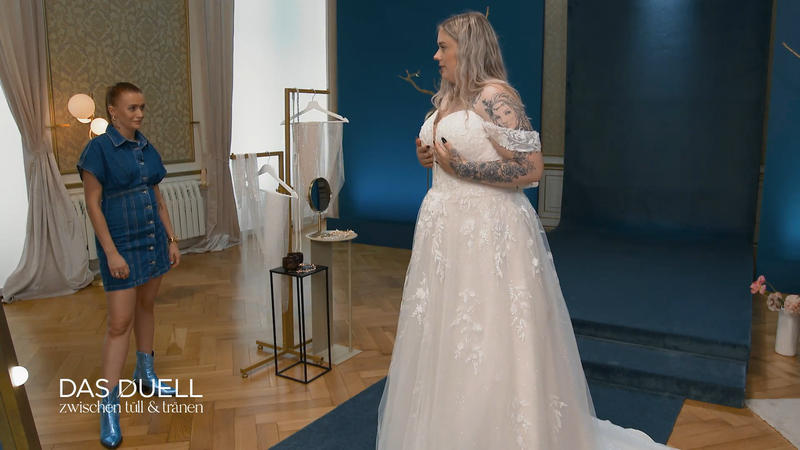 Das zweite Kleid ist schnell ausgeschlossen