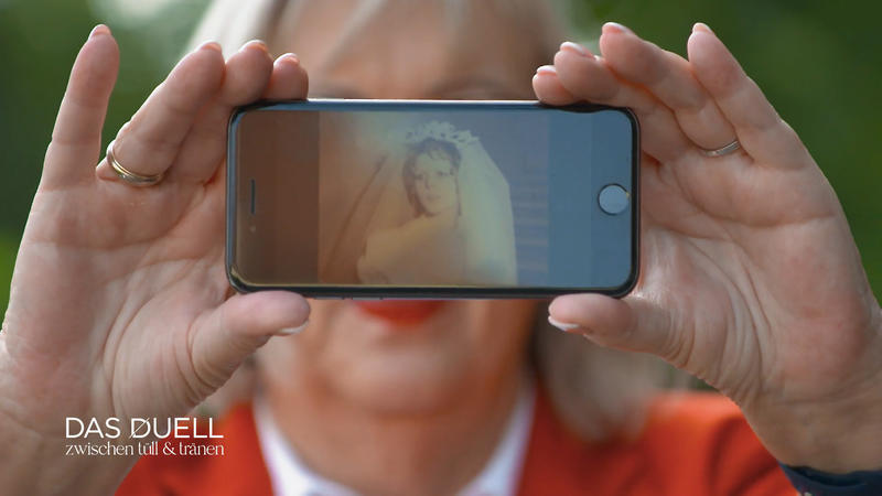 Roswitha fand ihr erstes Hochzeitskleid zu brav