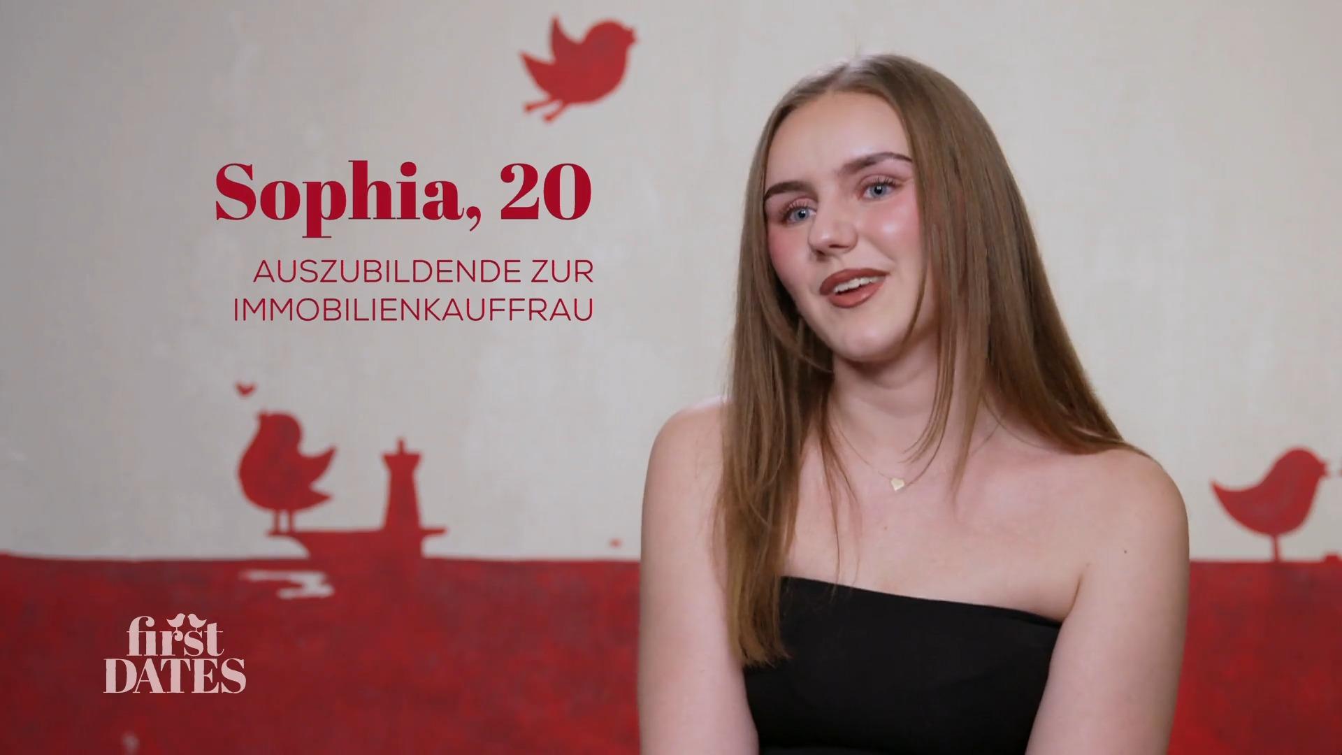 Sophia steht auf Fußballer