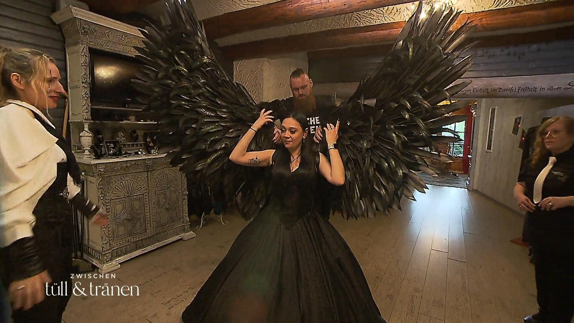 Freudentränen bei Gothic-Fan Carolin