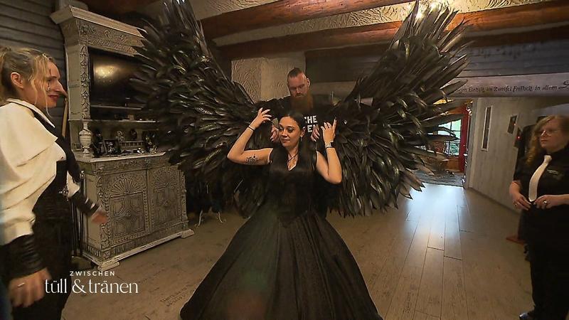 Freudentränen bei Gothic-Fan Carolin
