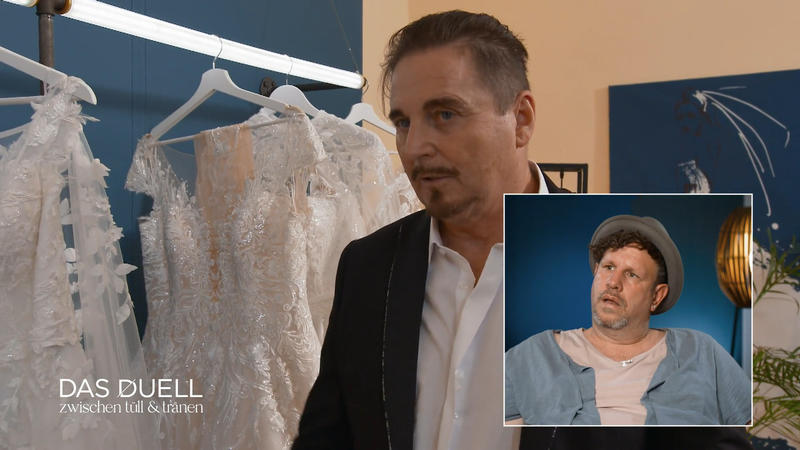 Uwe will, dass Kleid eins im Rennen bleibt