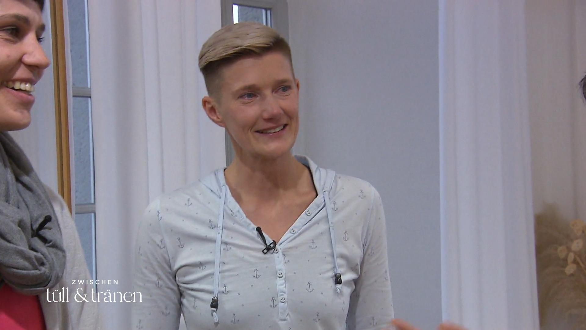 Volleyballerin Pamela kämpft mit Tränen