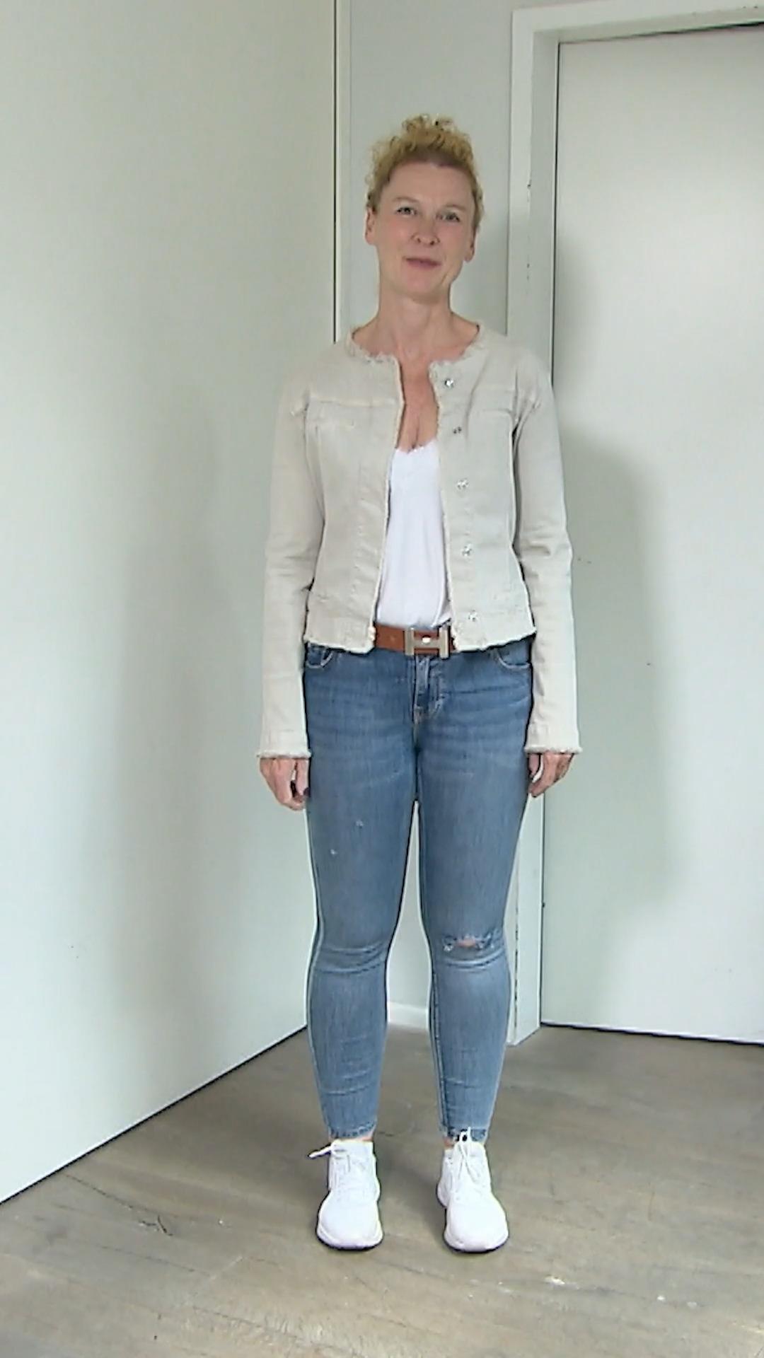 Tanja im Style-Check
