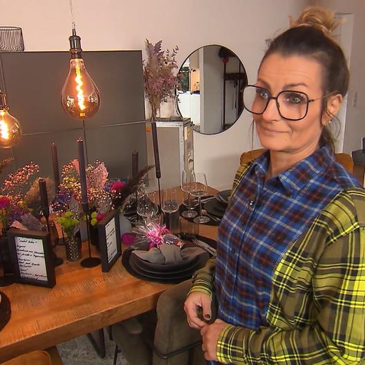 Esther hat sich zusammen mit ihrem Mann einen kleinen Wohntraum erfüllt