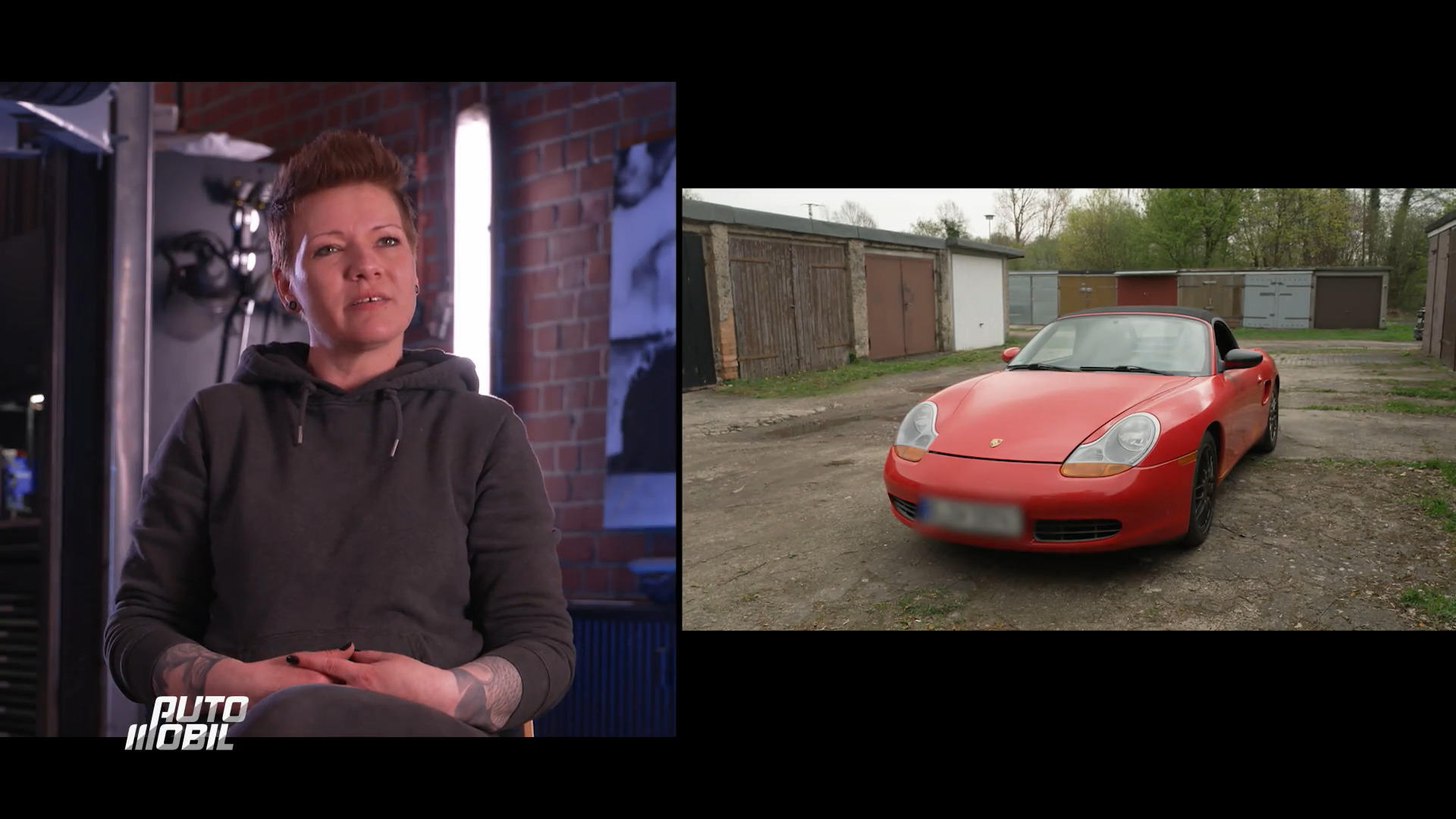Mit dem Porsche hat sich Kerstin einen Traum erfüllt