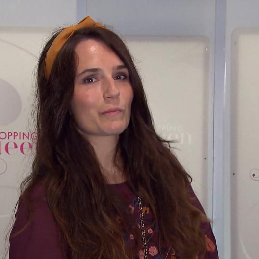 Anja macht auf dem Catwalk leider gar kein fröhliches Gesicht!