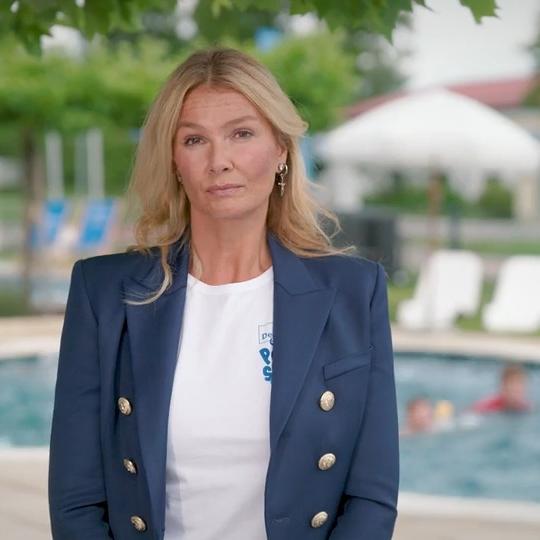 Fransika van Almsick hat eine wichtige Botschaft