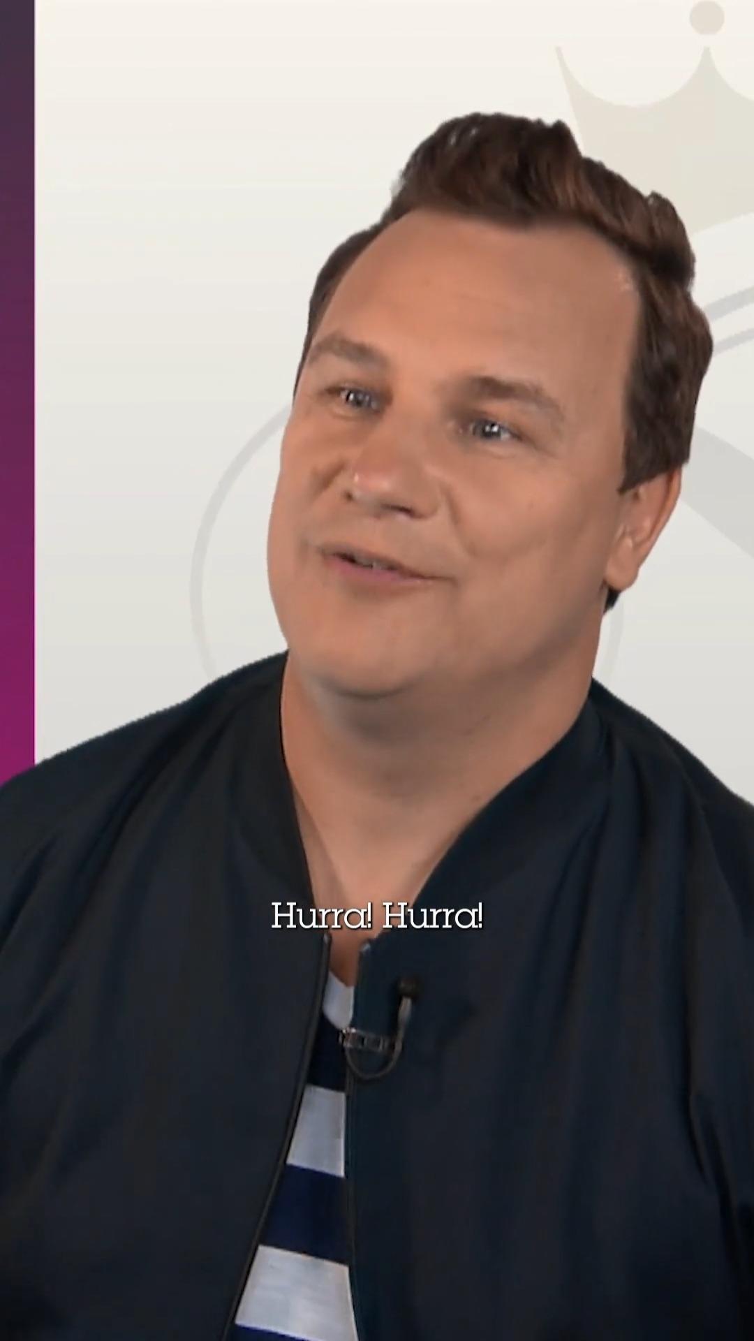 Guido freut sich sehr