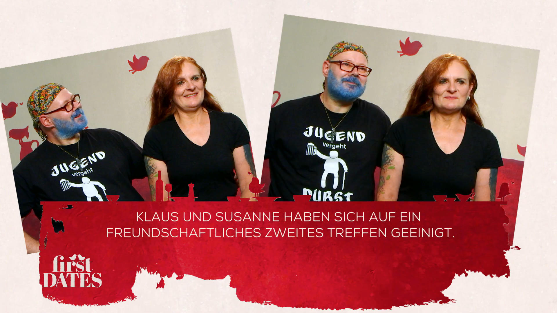 Hier liegt eher Freundschaft als Liebe in der Luft