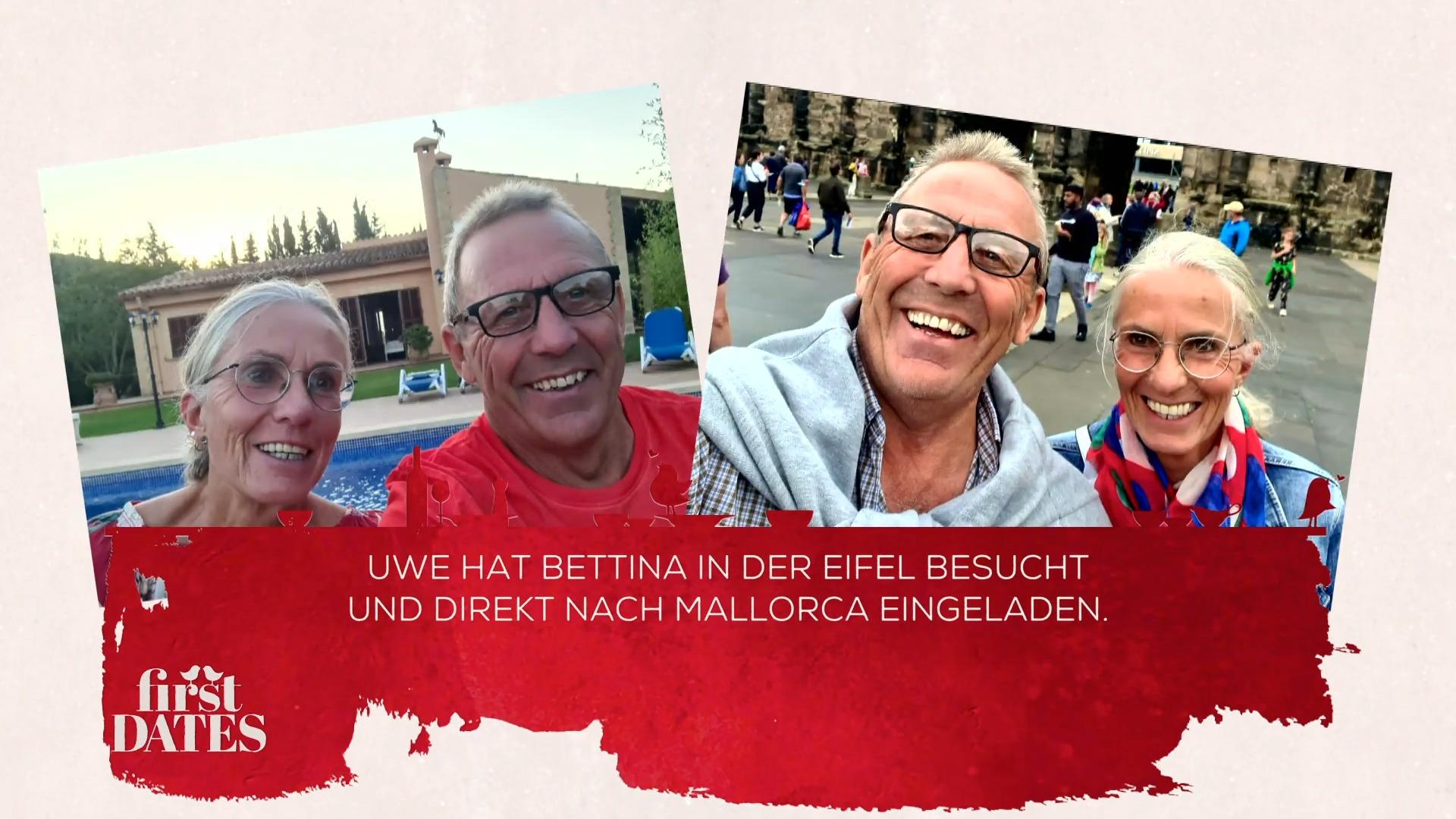 Uwe und Bettina haben sich getroffen