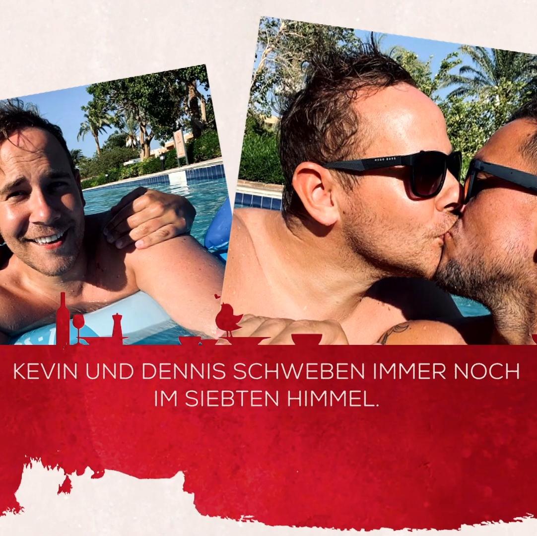 Kevin und Dennis sind jetzt ein Paar