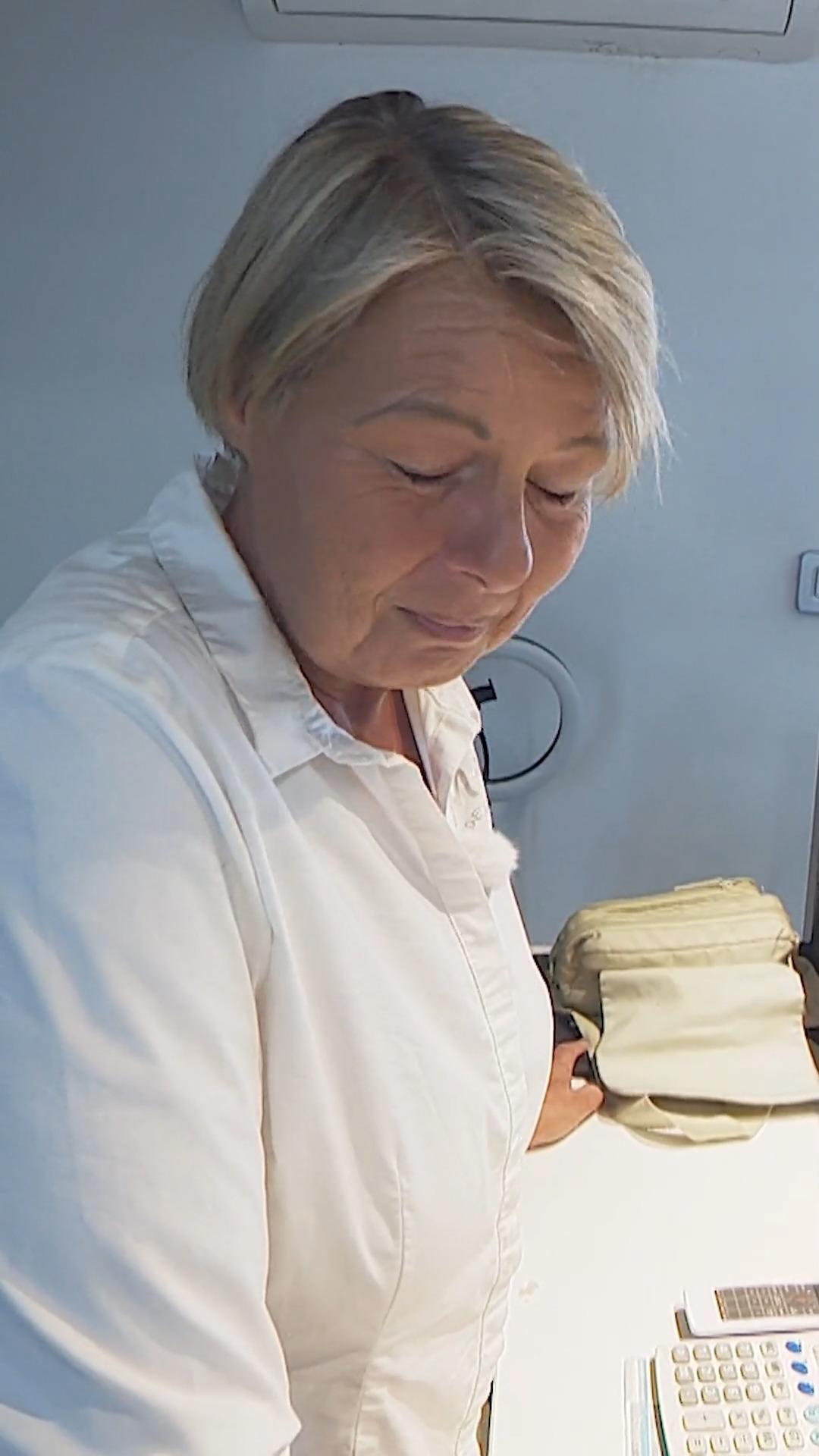 Bei Andrea Goebel fließen die Tränen