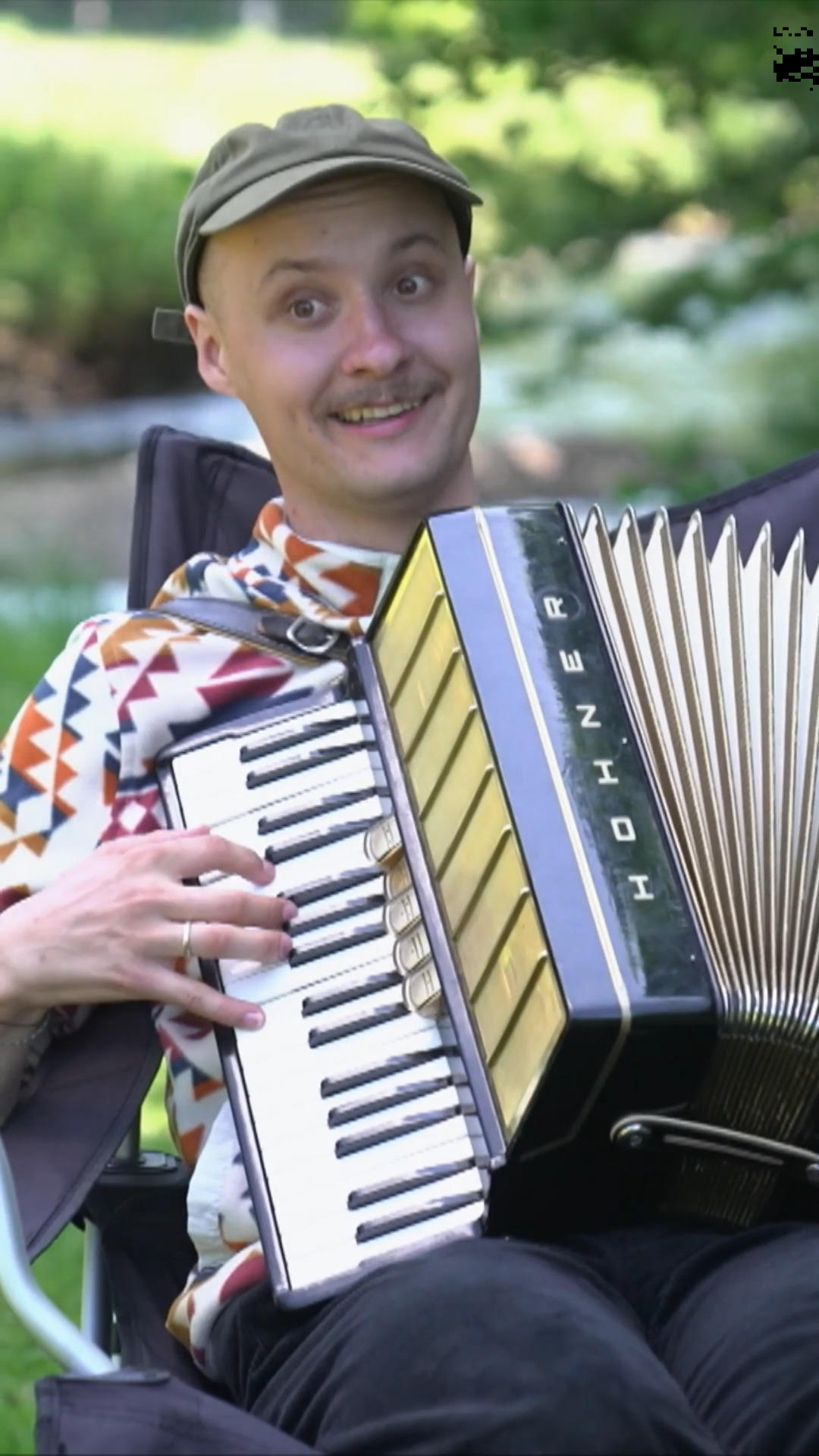 Tim sorgt beim Finale für Stimmung