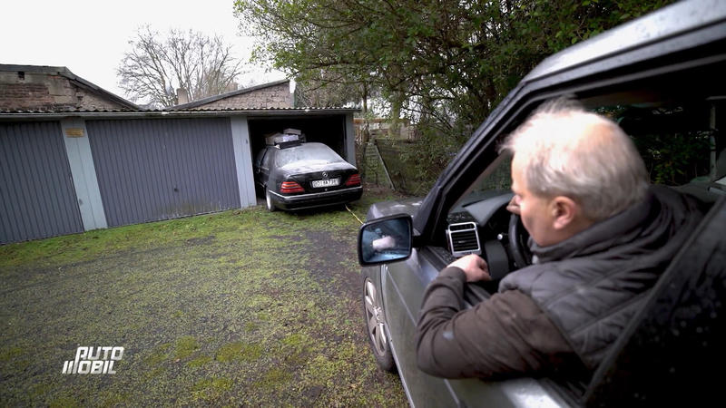 Wird der Mercedes zum perfekten Scheunenfund?