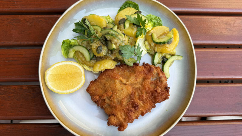 Johann Lafers Rezept für Wiener Schnitzel