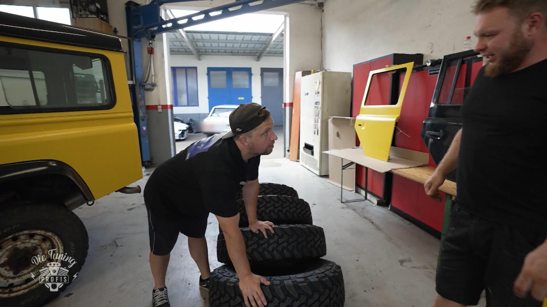 Frischer Lack, neue Reifen