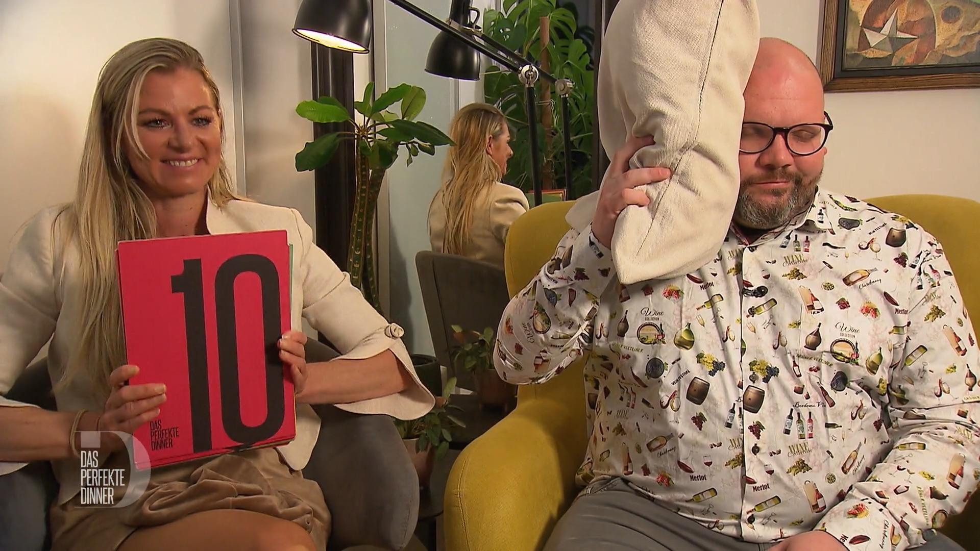 Armin setzt sich mit seinem Menü an die Spitze
