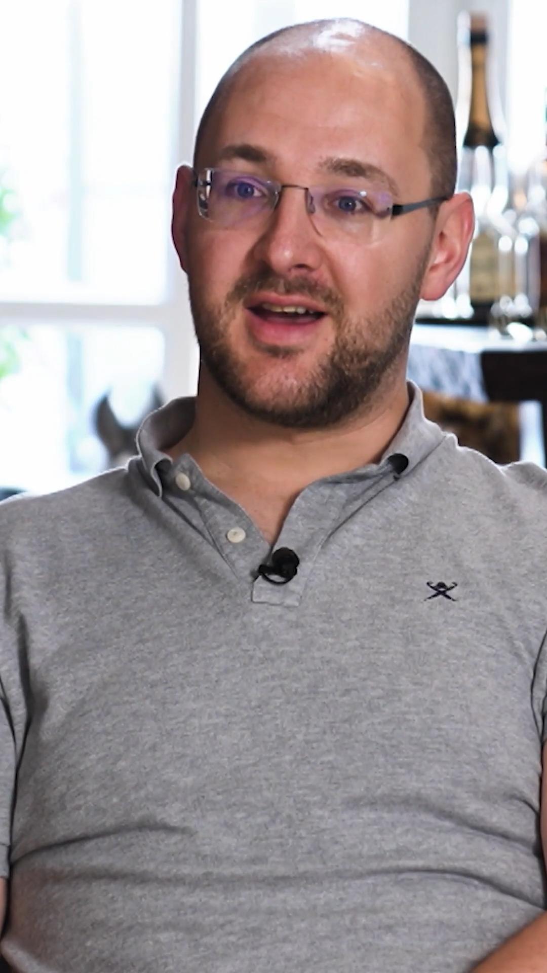 Steffen kämpft um sein Menü