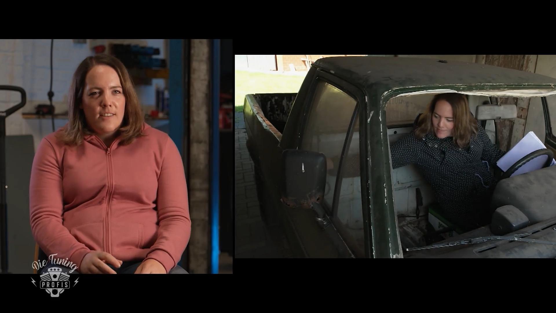 Rettungsaktion für Stephanies grünen VW Caddy