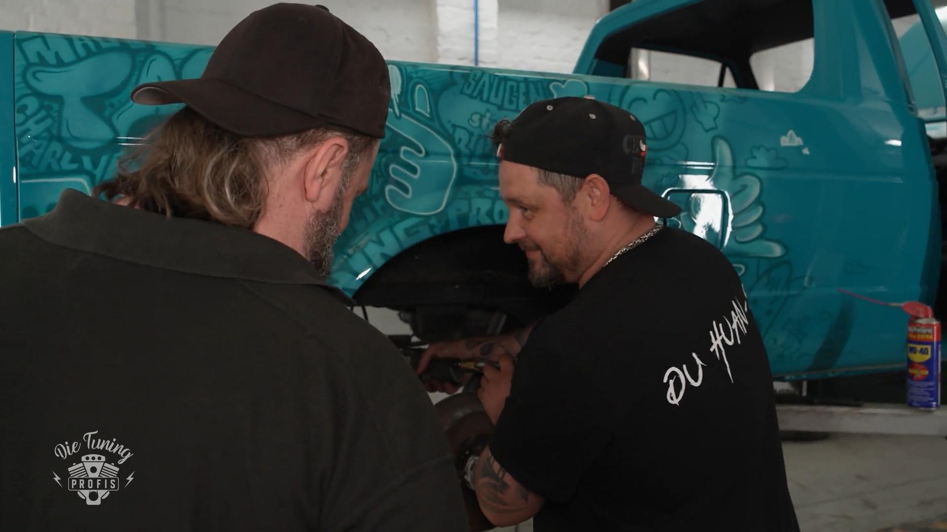 Tiefergelegt und auf Retro-Felgen