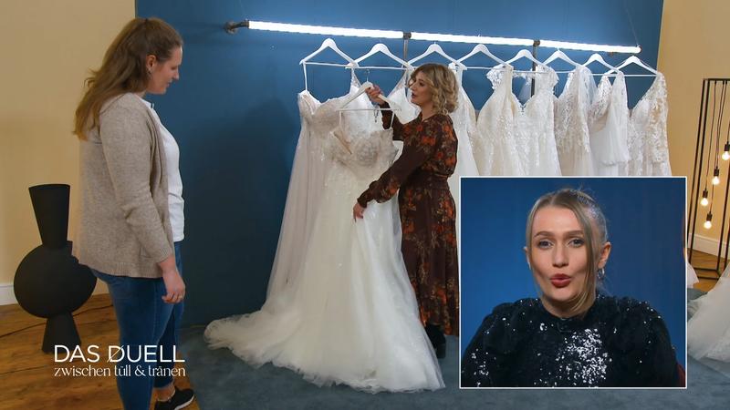Loraine greift ins Brautmodenrennen ein
