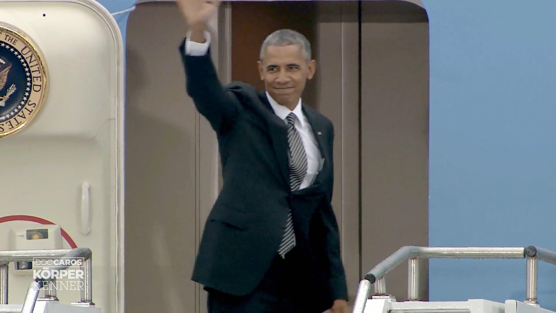 Barack Obama als Beispiel für Stressfolgen