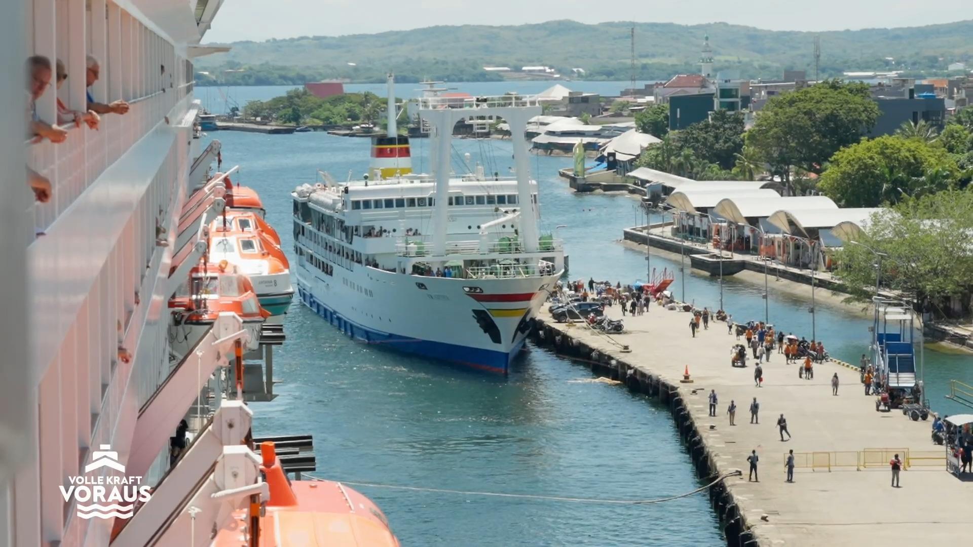 Spannung beim Einlaufen in Pare Pare