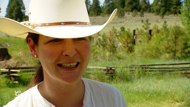 Katharina kann kaum glauben, was sie sieht