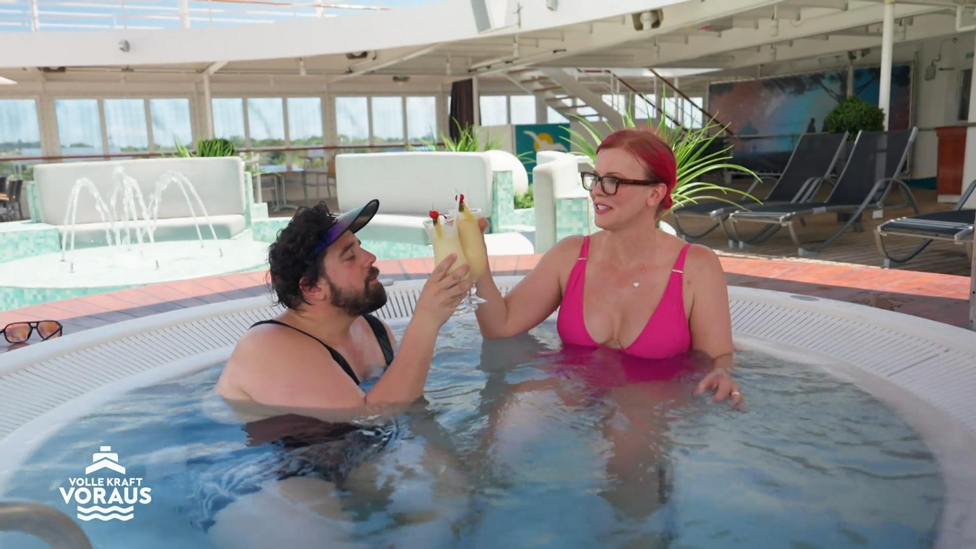Eva und Steven genießen die Ruhe