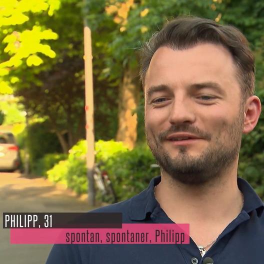 Philipp steigt spontan in die Dinnerrunde ein