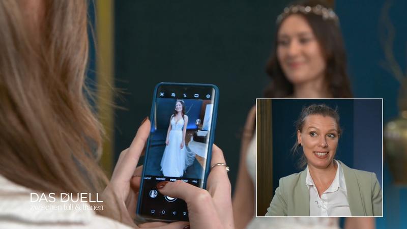 Ein Foto vom Kleid muss her!