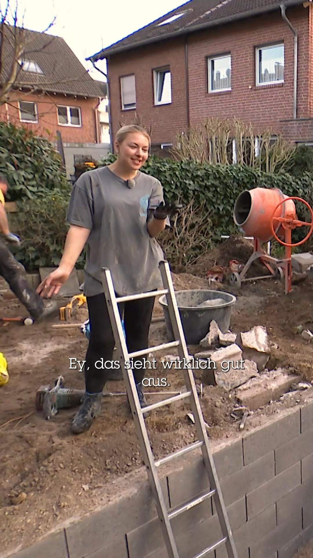 Beton-Challenge: Sarah ist klug