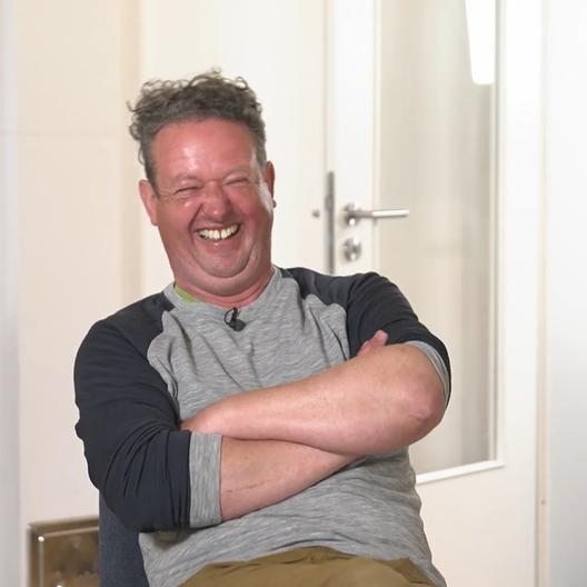 Bei so einem Gemüsegarten hat Olli gut lachen