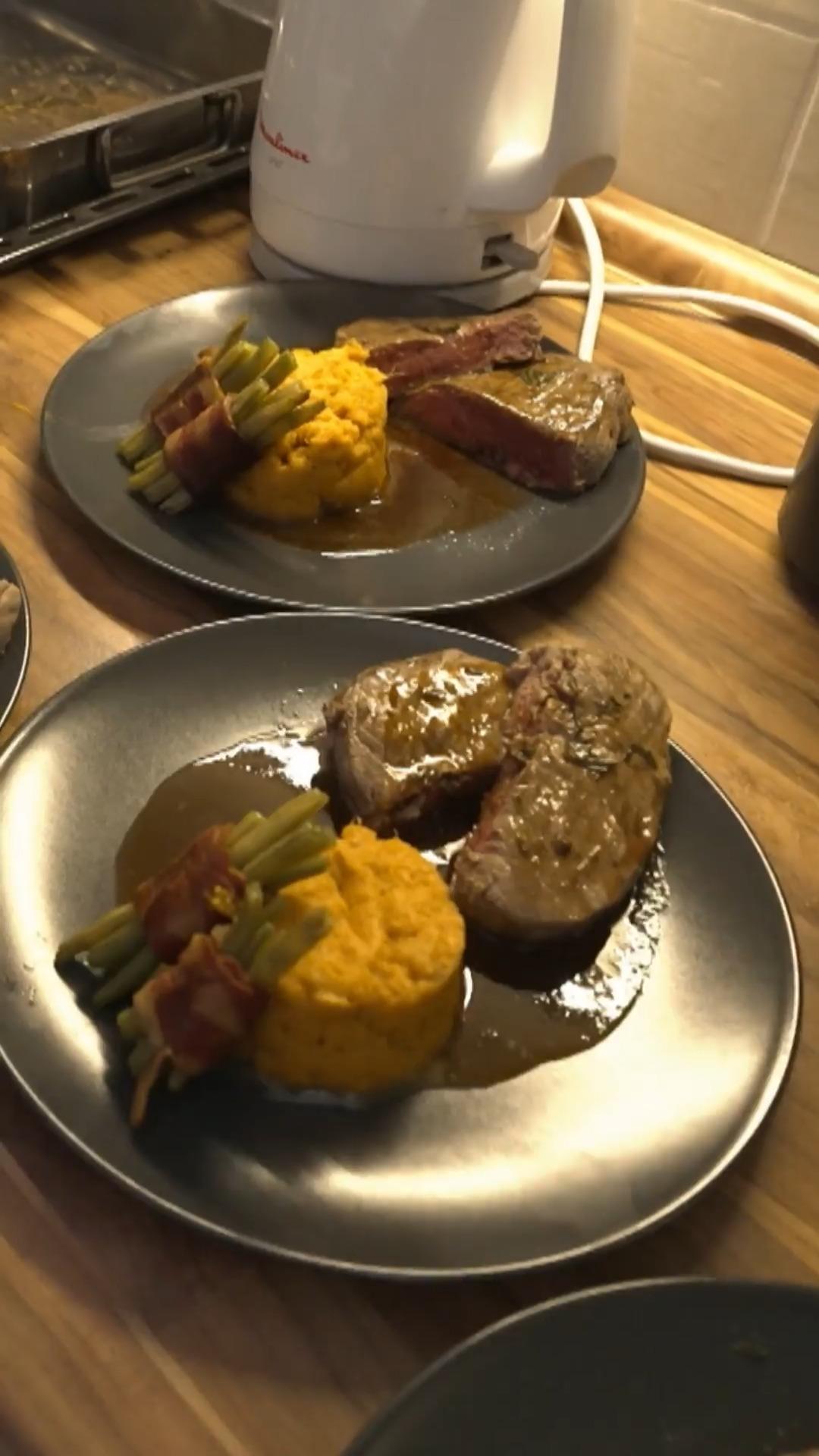 Jannik setzt auf Rinderfilet
