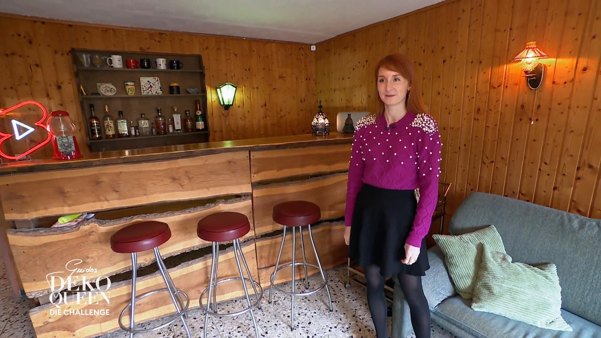 Lena startet ihre Raum-Challenge
