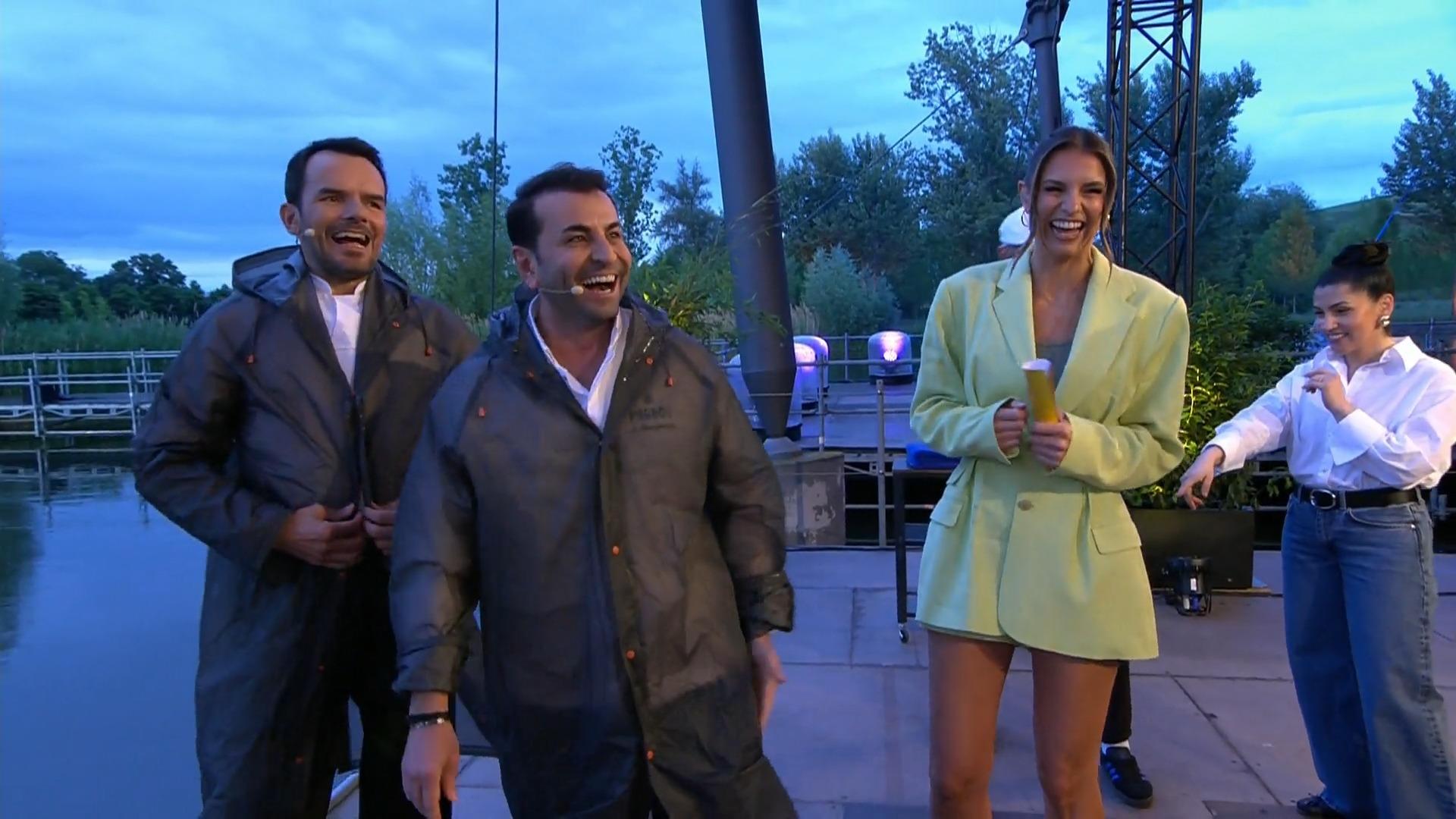 Steffen und Ali machen sich nass