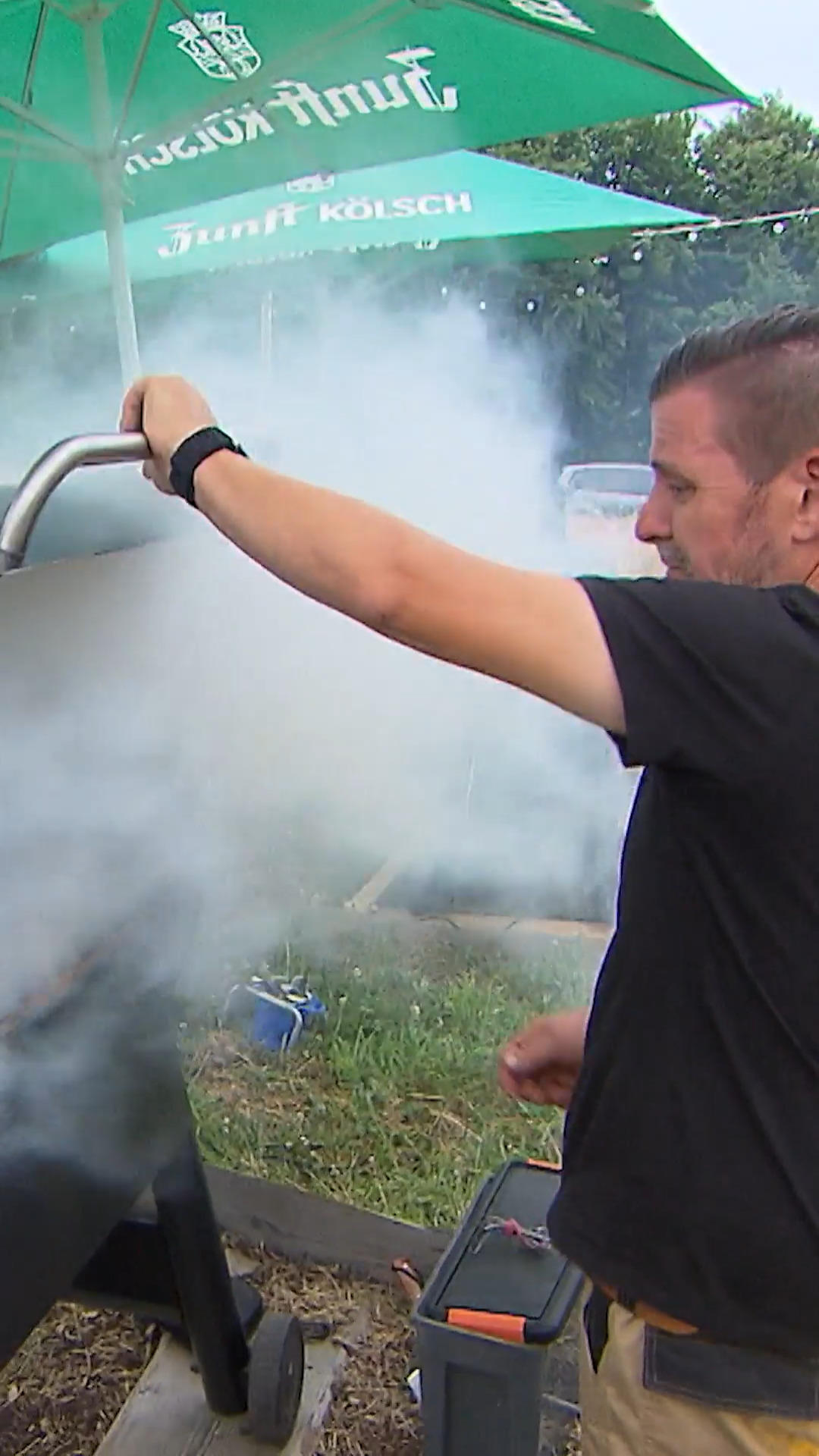Stephan aka "Bonsai" ist ein echter Barbecue-Profi
